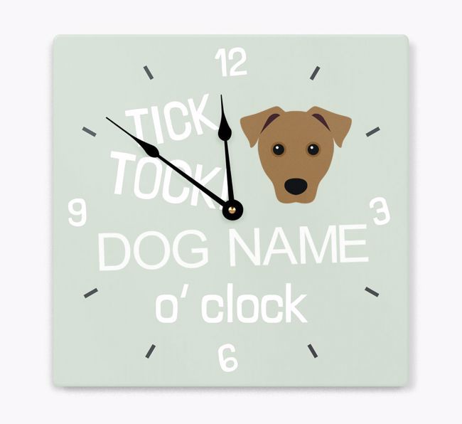 Tick Tock 'O' Clock: Personalized Wall Clock with {breedFullName} Icon